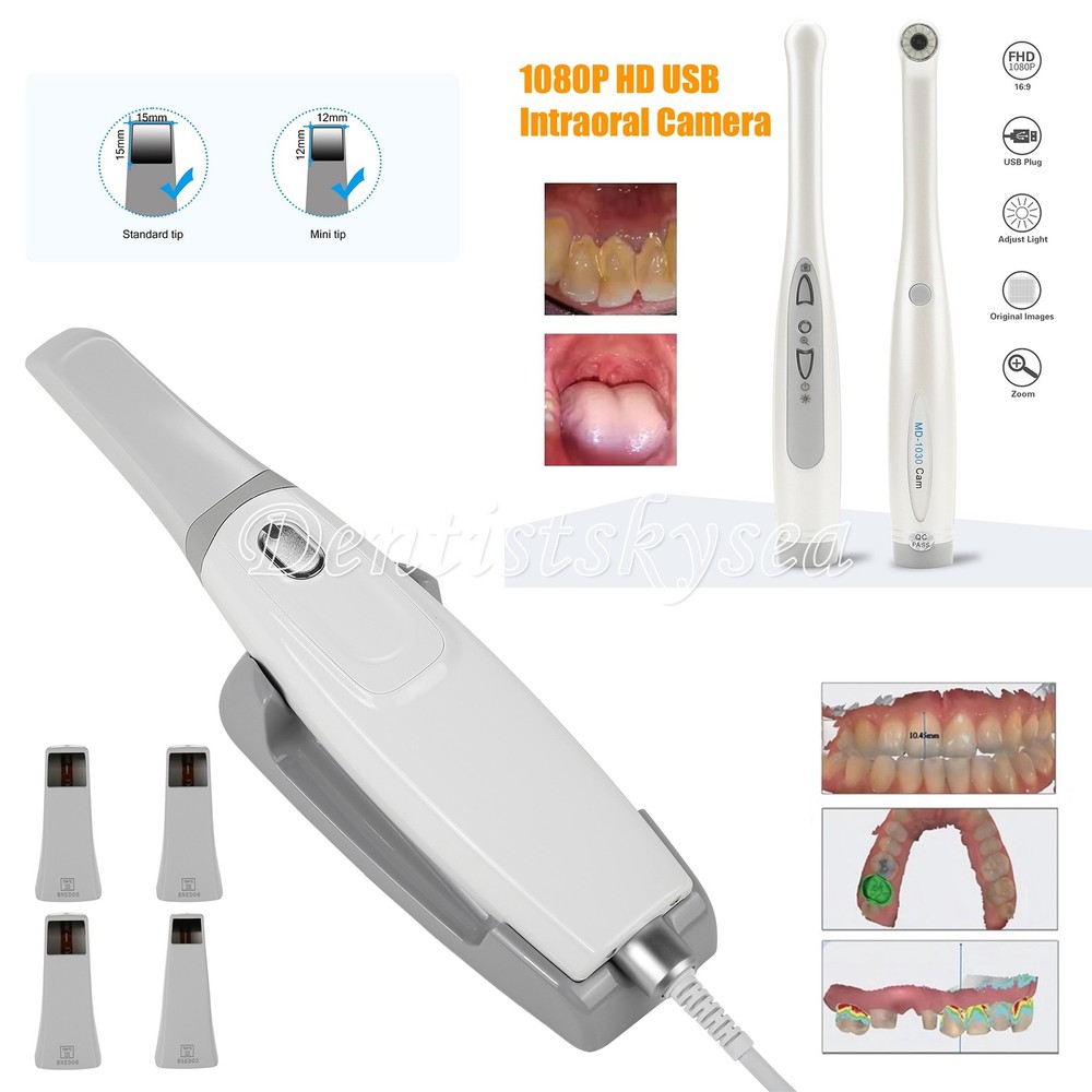 Dental Intra oral Scanner Remote sensing function AI Scanning Software+4 Tips S5