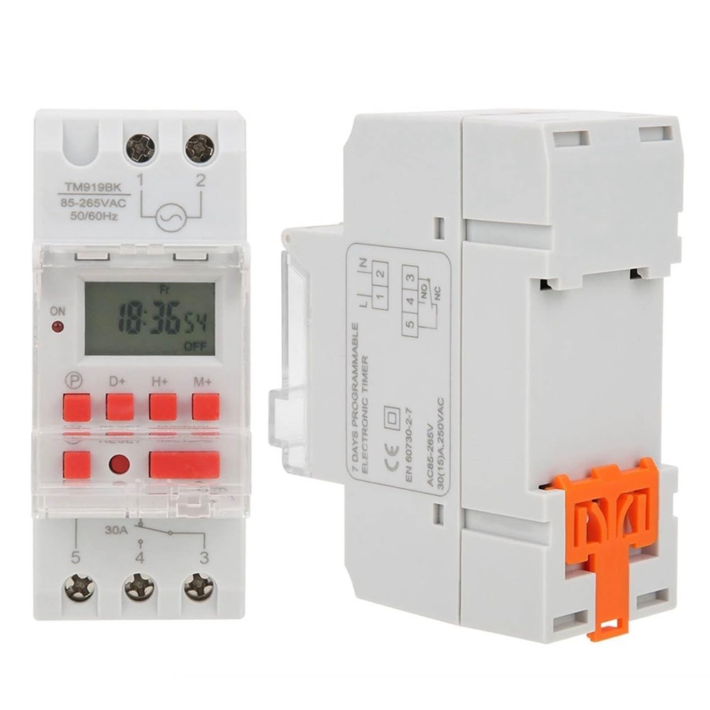 TM919BK Programmable Timer Switch
