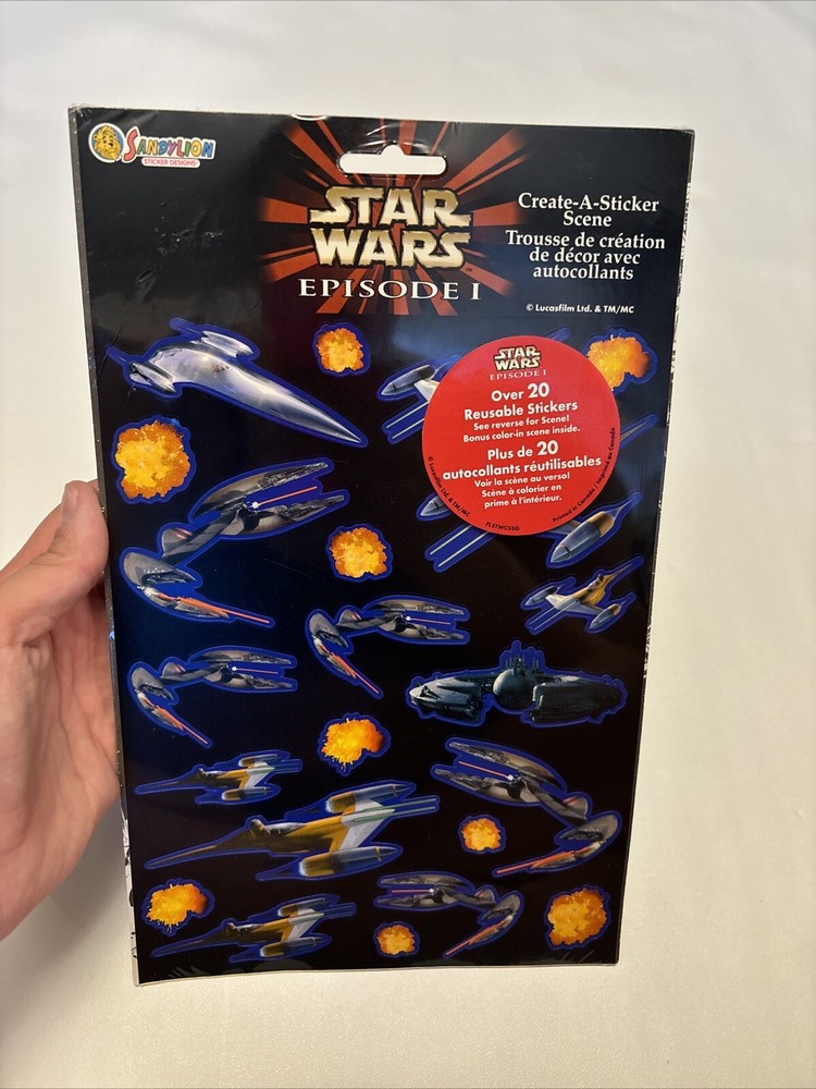 Star Wars Episode 1 Create A Sticker Scene