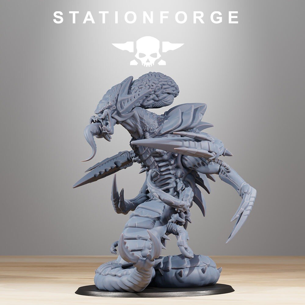 Xenarid Brainiac, Leviathan Fleet, Hive Monster Bug, Stationforge