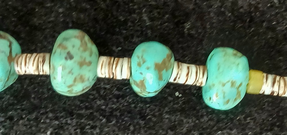 17' Green Turquoise Necklace