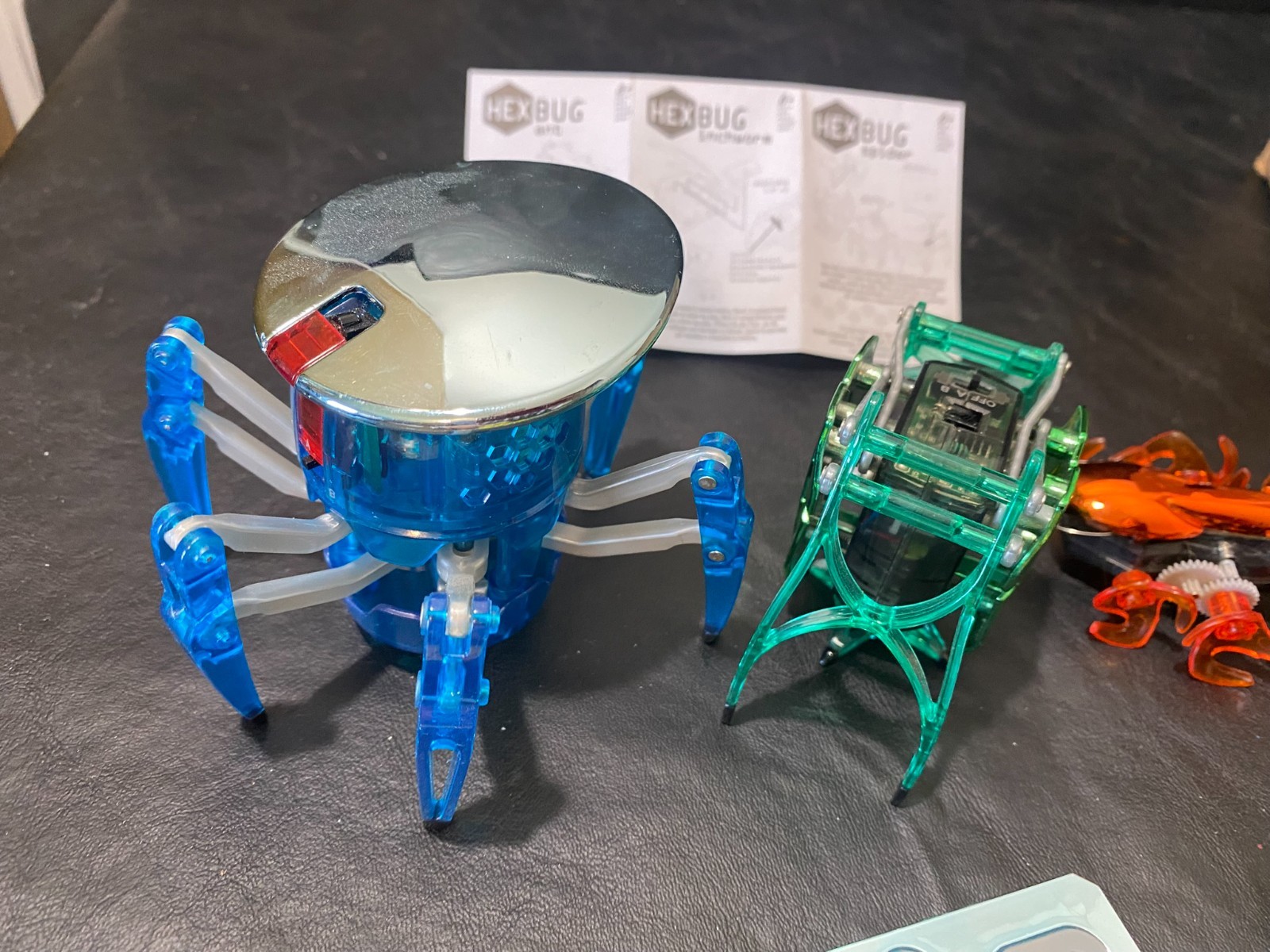 hexbug ant inchworm spider remote hex bug pre-owned