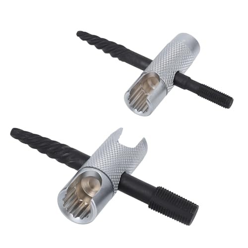 2pcs Grease Fitting Tool, 4-in-1 Zerk Fitting Tool for Installation Remover
