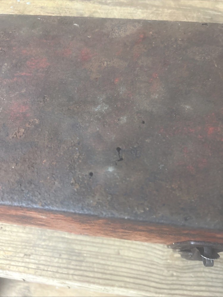 Tool Box CRAFTSMAN Red Metal & Lockable, Top Handle Plus Carrying Tray Inside