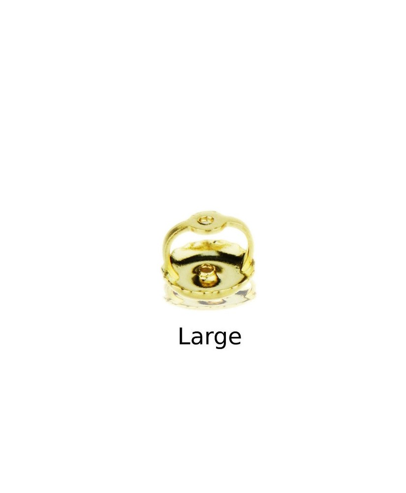 Solid 14K Gold Screw-Back Earring Backs Screwpost Replacement Backing by Piece