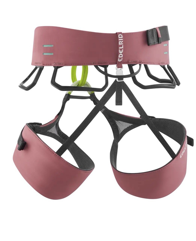 Edelrid Autana Rock Climbing Harness Raspberry Size Medium New With Tags