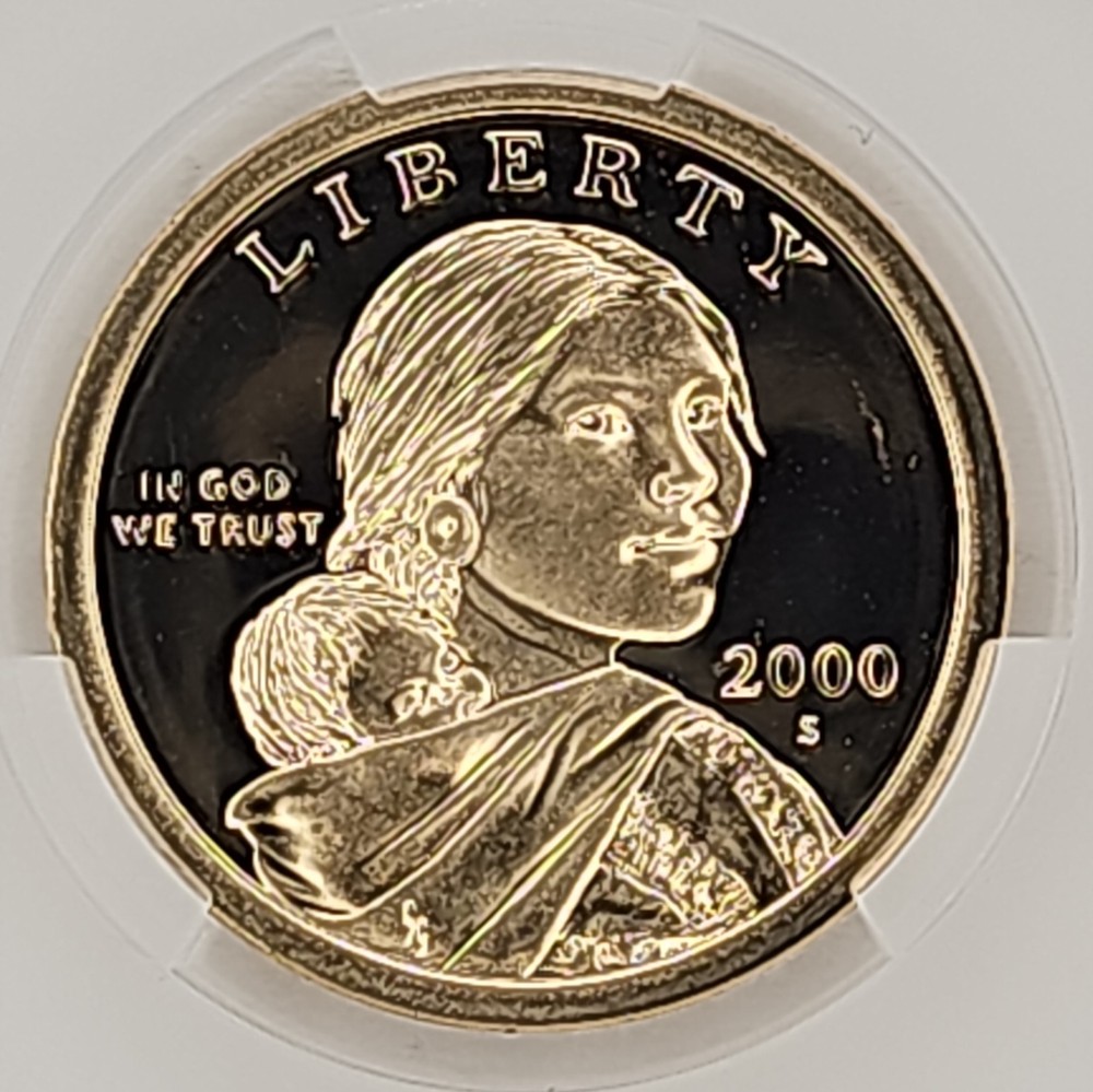 2000-S Sacagawea $1 Coin CAC PR 68 DCAM