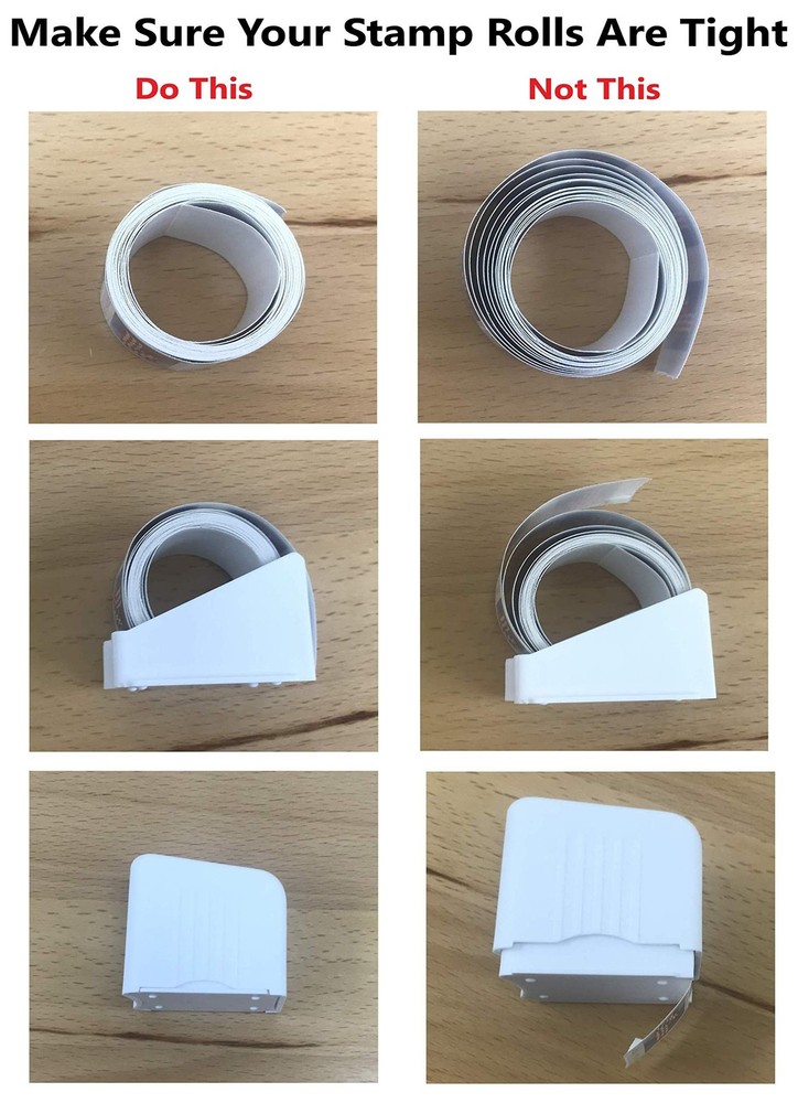 3 Pack - Stamp Roll Dispenser