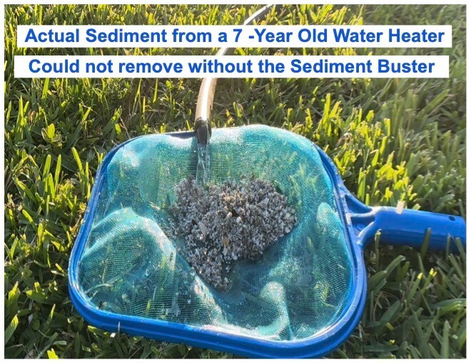 Sediment Buster - Water Heater Flushing Tool, Flush, Drain & Clean Water Heaters