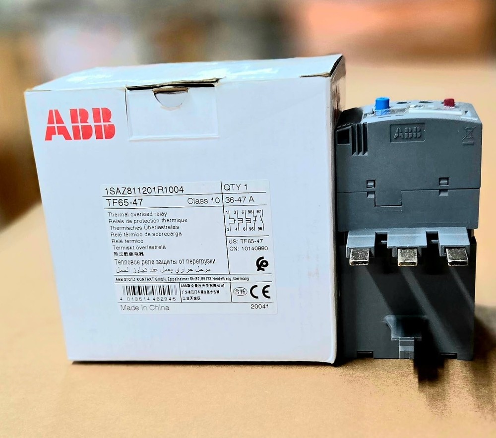 ABB TF-6547 36-47A THERMAL OVERLOAD RELAY