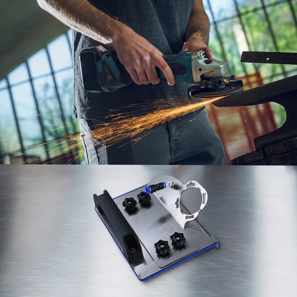 Convenient Adjustments for Accurate For Tile Cuts with Angle Grinder Stand