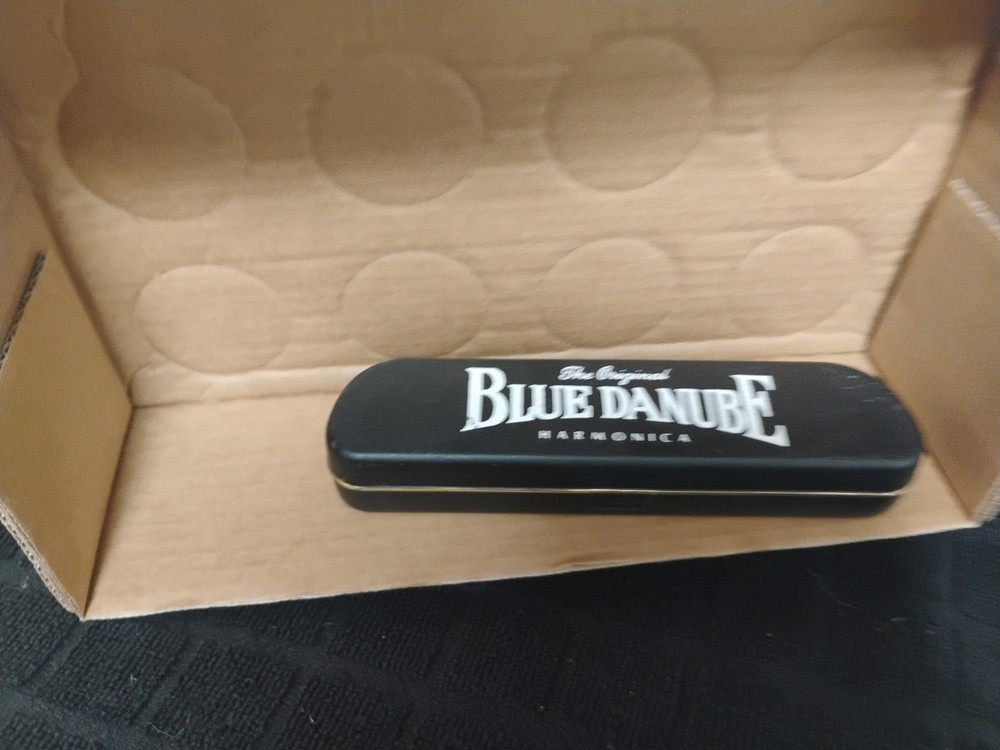 Hohner 7" Blue Danube Harmonica In Case