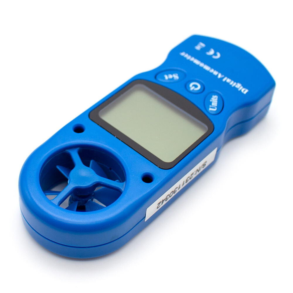 Digital Anemometer Wind Speed Meter Temperature Humidity Measuring Instrument