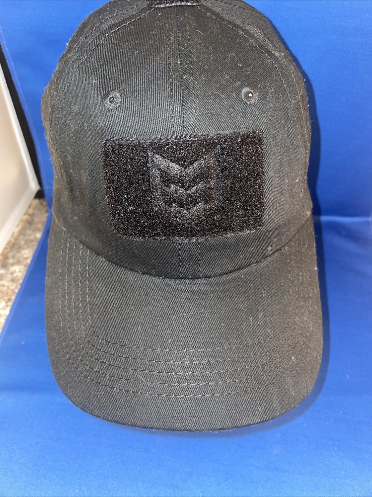Mesh Tactical Cap MM Black New!