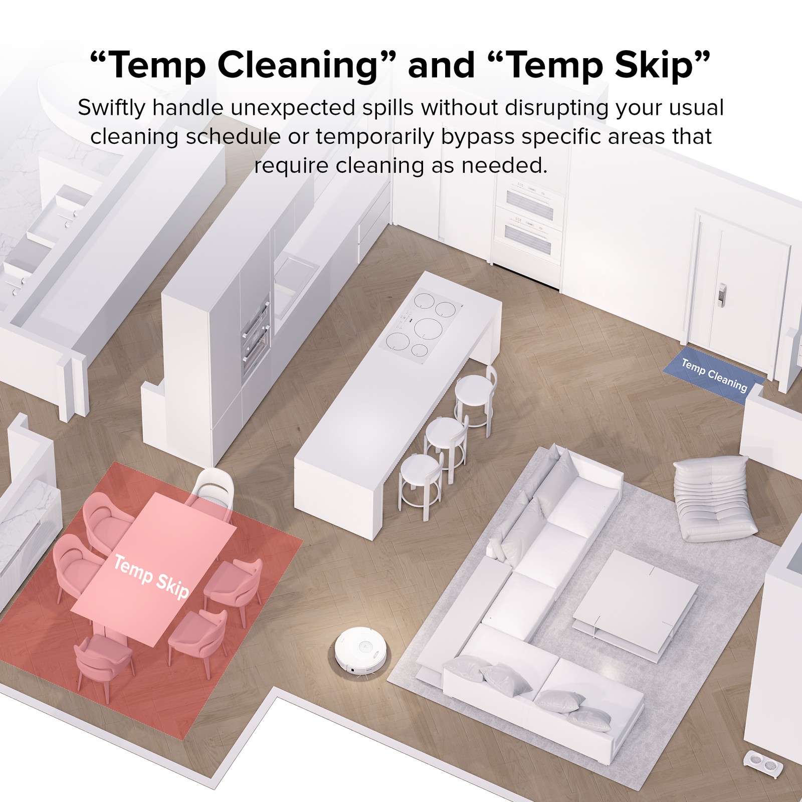 roborock Qrevo MaxV Vacuum Cleaner,Self-Washing & Drying - Certified Refurbished