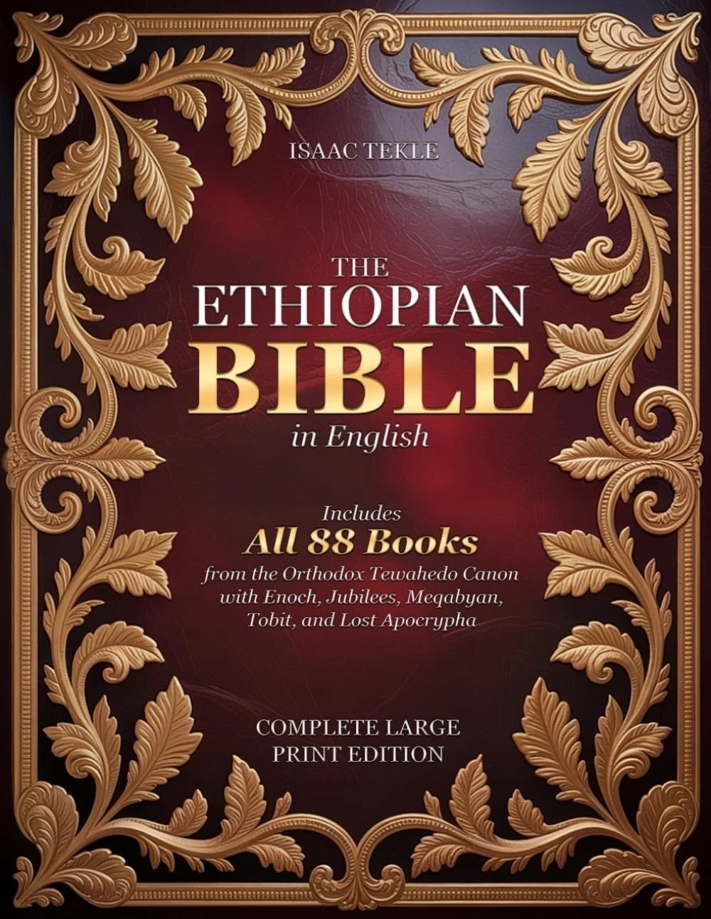 Ethiopian Bible in English Large Print Complete 88 Books Apocrypha Study Edition