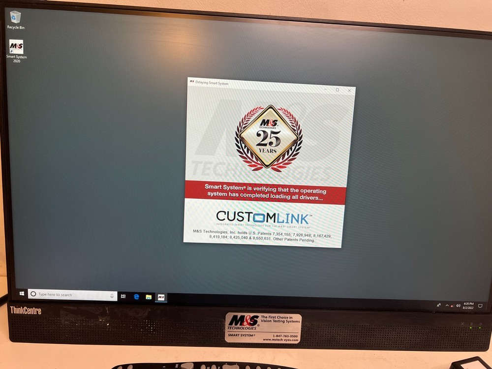 Lenovo System-Computerized Eye Chart m&s smart system