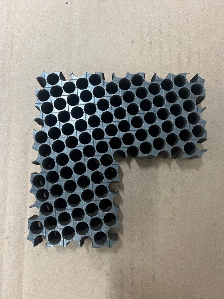 Letterpress Steel HONEYCOMB Base TOGGLE