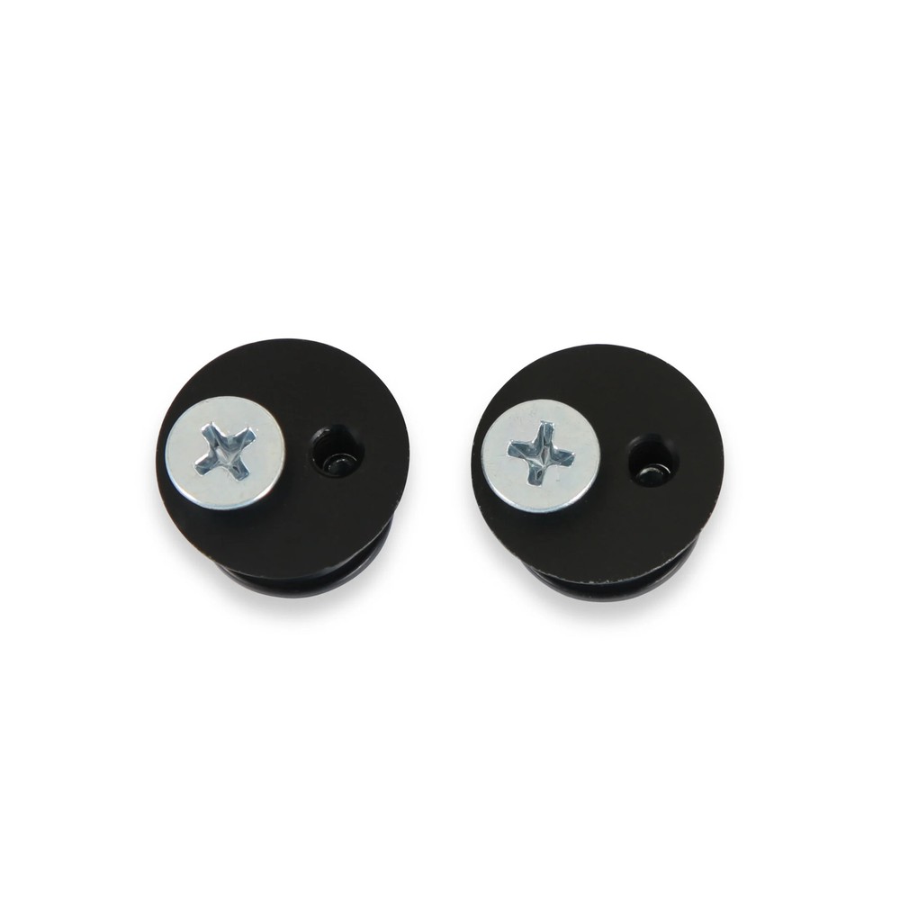 Simpson Racing 98024BK Locking Tearoff Post Set - Black - Pair