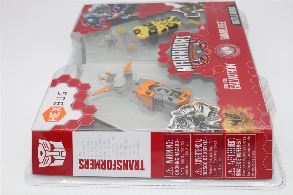 Hex Bug Transformer Warrior Bots - Galvatron vs Bumblebee - NEW -
