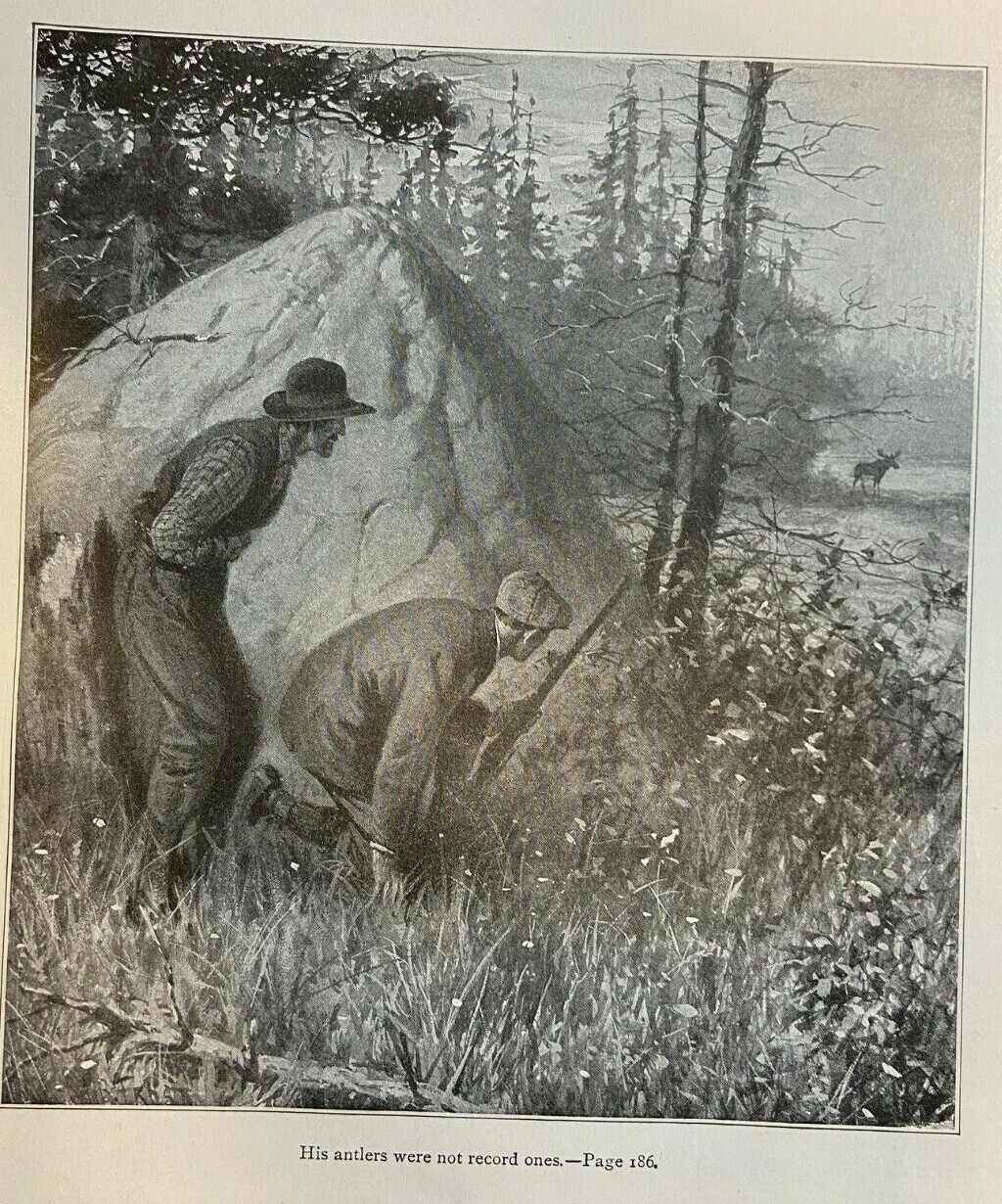 1916 A. B. Frost Hunting Fishing Illustrations