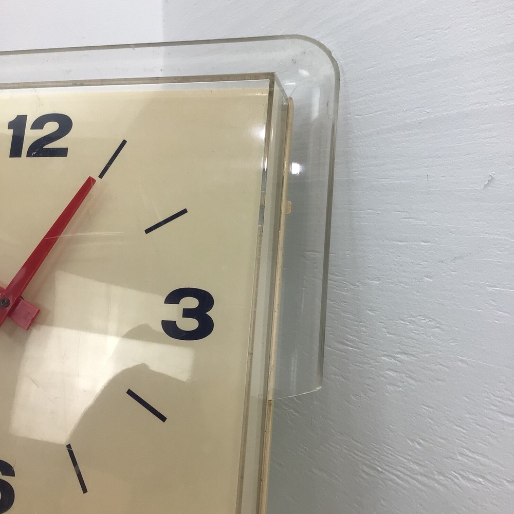 Vintage 1991 Bud Light Backbar Battery Clock, Non-Working