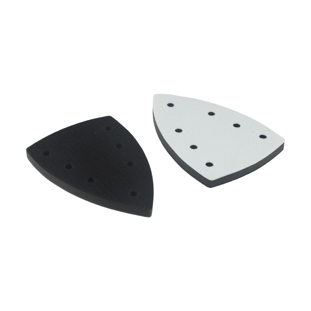 Efficiently Designed Triangle Sandpaper Backing Pads Pack of Two Items