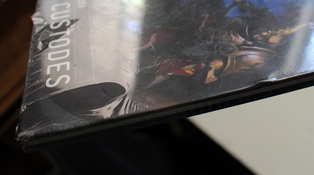 WARHAMMER 40,000 Book Code ADEPTUS CUSTODES!