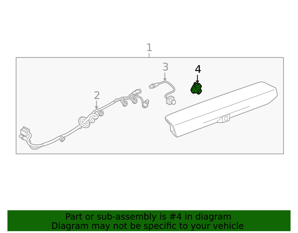 Genuine GM Camera 85813746