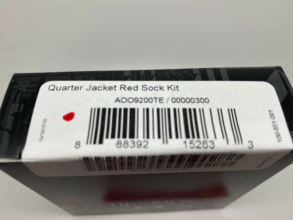 AUTHENTIC OAKLEY Quarter Jacket EAR SOCKS KIT RED BRAND NEW