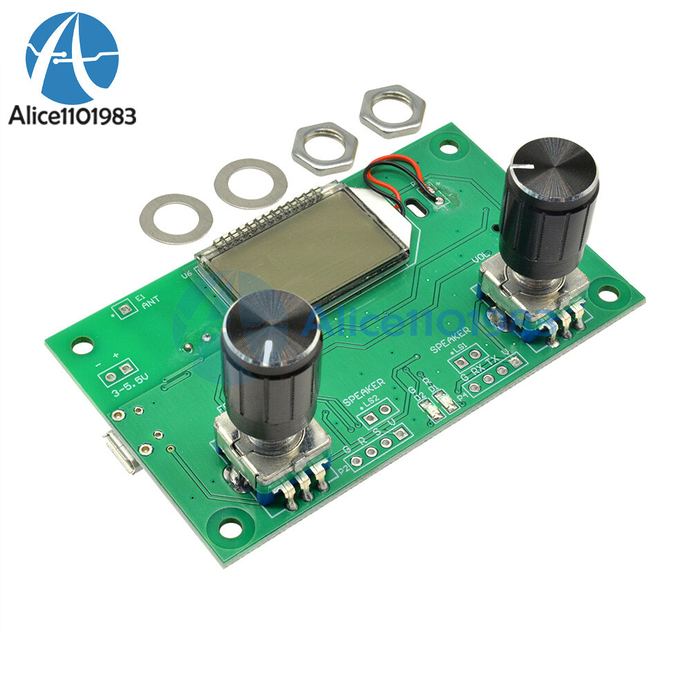 DSP PLL Digital Stereo FM Radio Receiver Module 87-108MHz with Serial Control