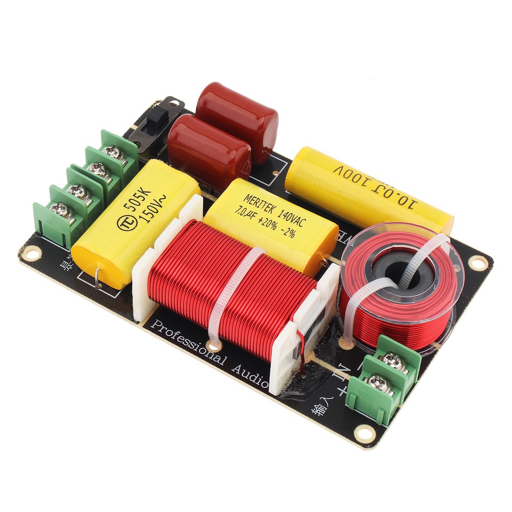250W 2 Ways Speaker Audio HiFi Speaker Crossover High-Low Frequency Divider