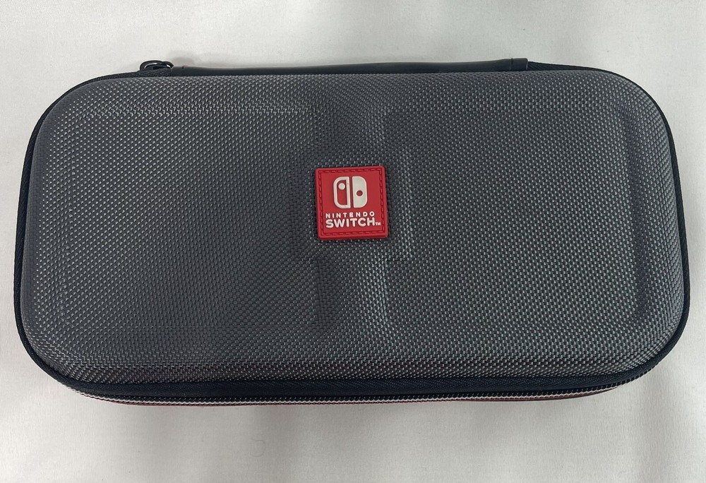 Nintendo Switch Case Protective Holds Games & Console GRAY