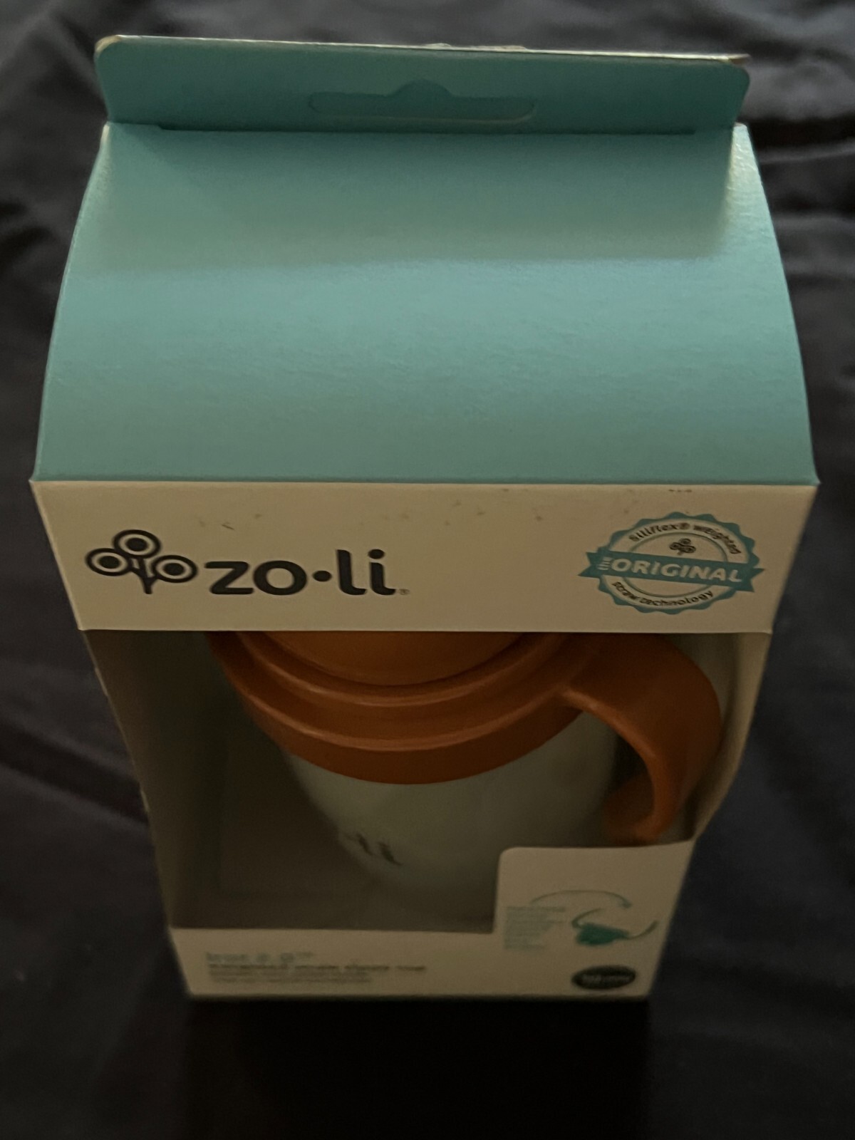 ZoLi Bot 2.0 Straw Sippy Cup Cooper Dust 10 oz Zo-Li Toddler Drinking Straw