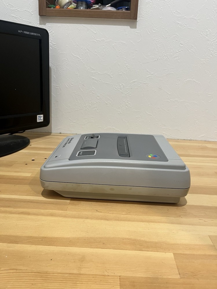 Super Famicom Console Bundle w/ 2 Pads Game & Power Supply Tested