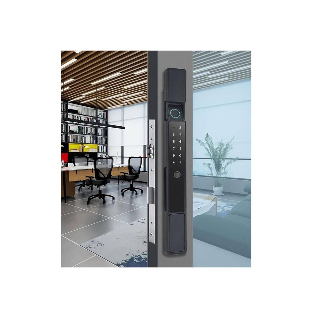 Waterproof Fingerprint Bluetooth RFID Code Keyless Electronic Smart Door Locks