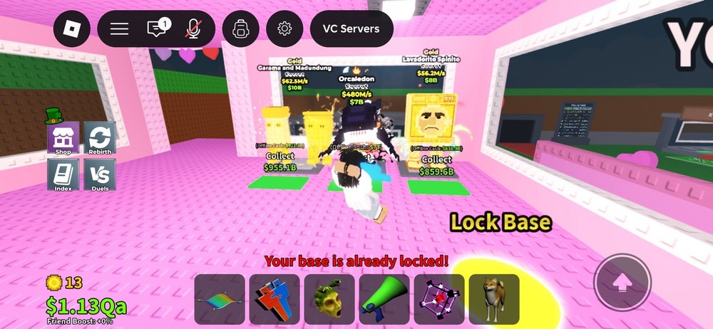 Steal a brainrot items