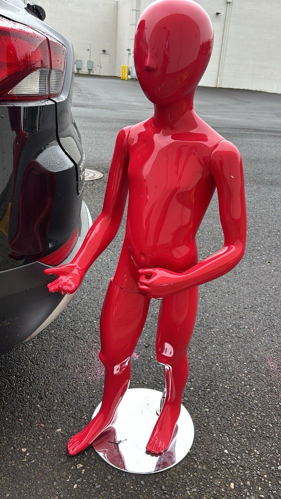 Michael Jordon Mannequin Child Red