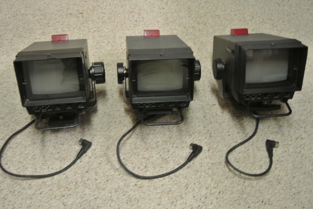 Panasonic AJ-VF53P 5" EVF View Finder with Mounting Hardware Untested
