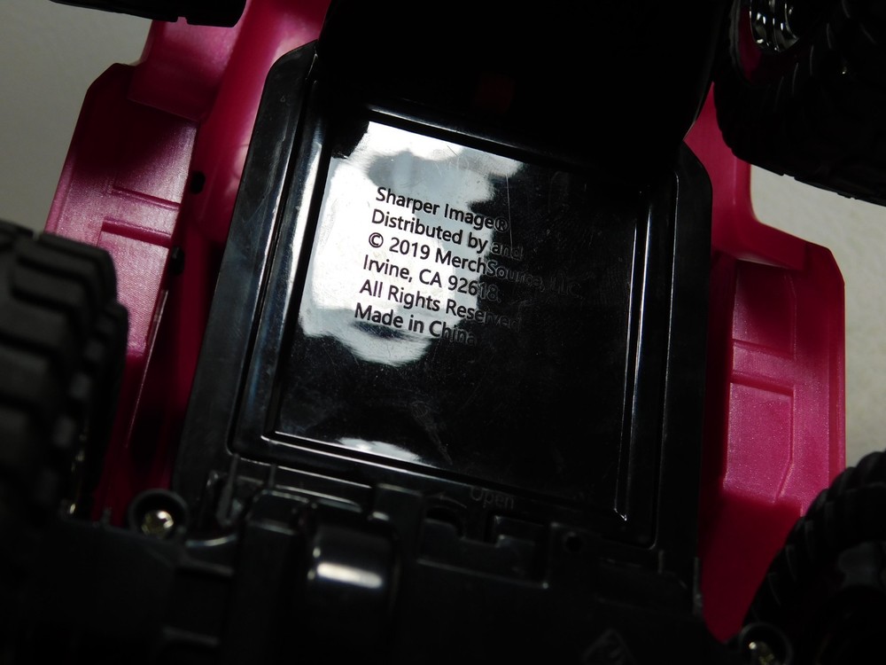 Sharper Image Trail Pixie Remote Control All-Terrain Vehicle Pink - Works Great
