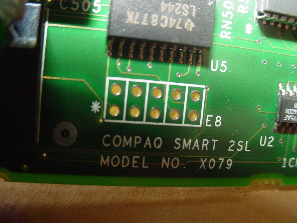 VINTAGE COMPAQ SMART 2SL ARRAY CONTROLLER PCI MODEL # X079 SPARE # 242777-001