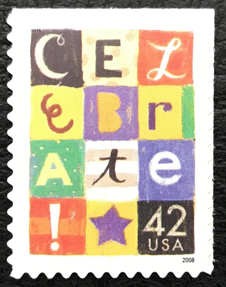 2008 Scott #4335 - 42¢ - CELEBRATE - Single Stamp - Mint NH