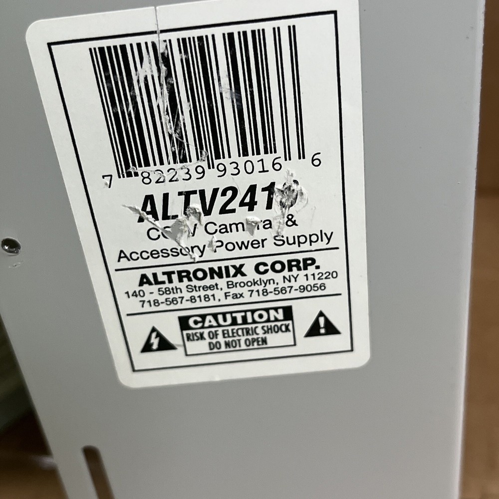 ALTRONIX ALTV2416 CCTV Camera Power Supply