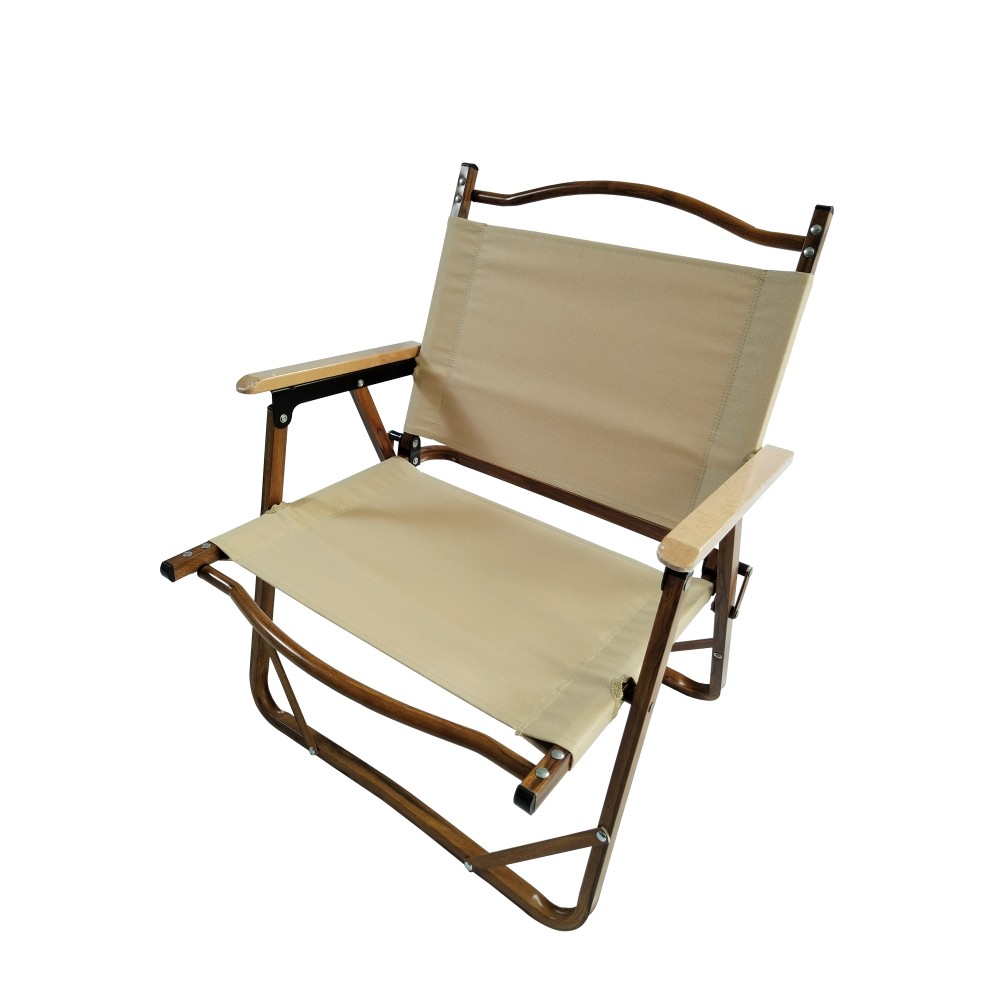 Foldable Patio Table Outdoor Dining Camping Picnic X-Leg Solid Wood