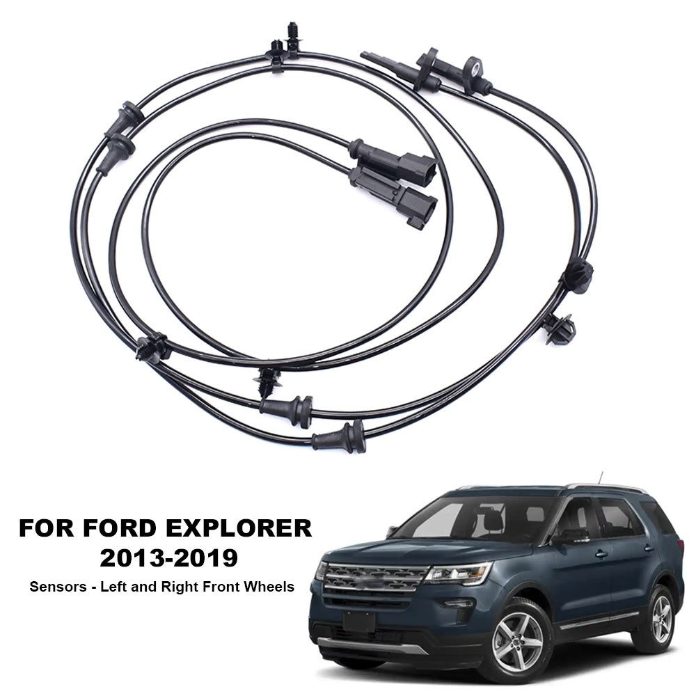 2pcs ABS Front Left Right ABS Sensor For Ford Explorer/Taurus/Flex 2013-2019
