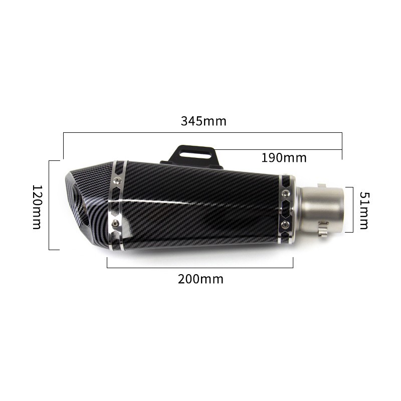 For Honda CBR650R CBR650F 2014-2026 CB650R Full System Exhaust Tips Header Pipe