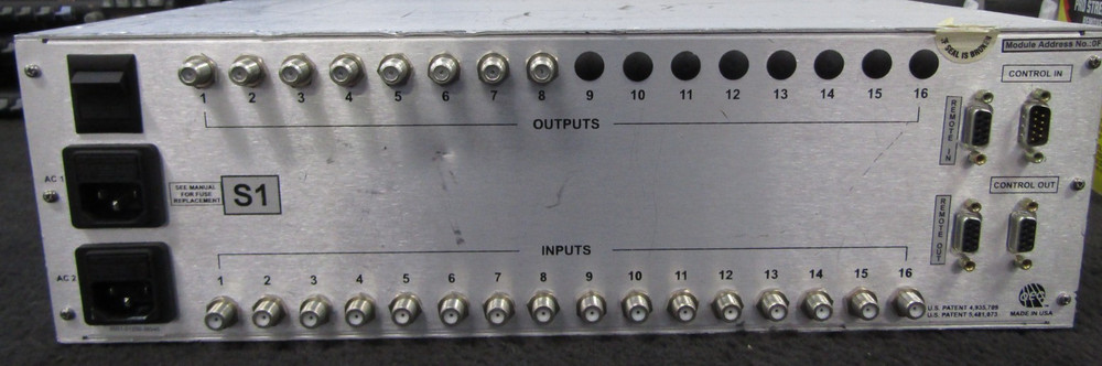 QUINTECH SRM 2150 Series RF Matrix Router