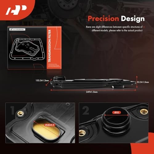 Automatic Transmission Fluid Filter with Pan Gasket, Compatible with Lexus