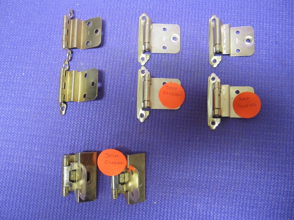 CABINET DOOR HINGES, 4 PAIR