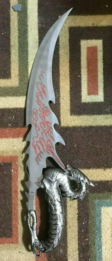 Dragon Design Sword Dagger 21 Inches